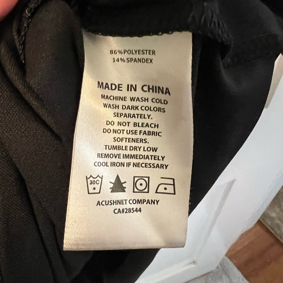 FootJoy Black Golf Dress Size XL Sleeveless - Picture 5 of 8